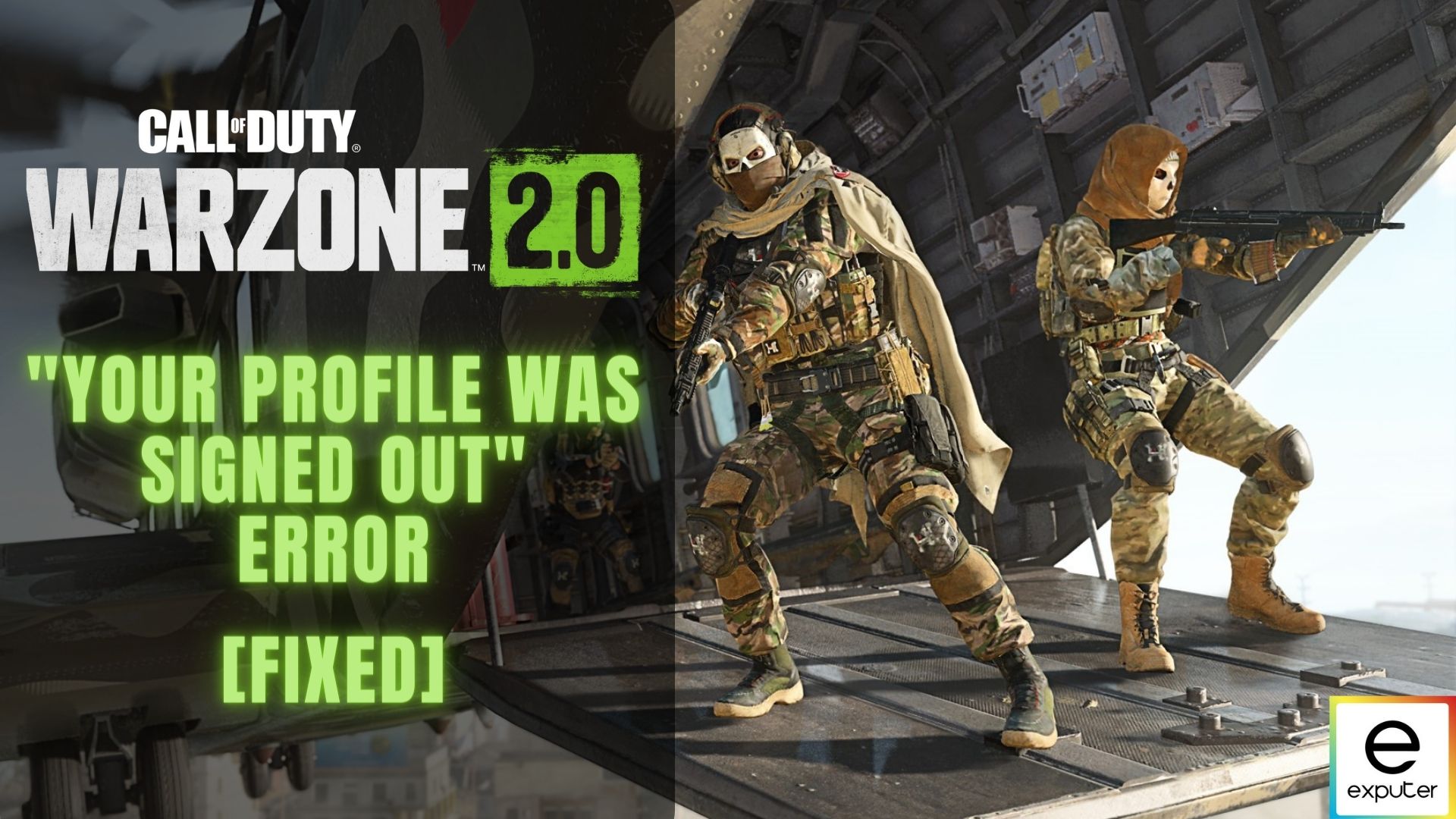 Warzone 2: Seu perfil foi desconectado [FIXED]