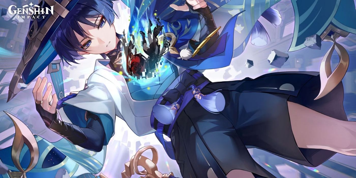 Scaramouche em Genshin Impact.