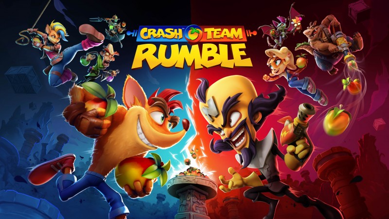Crash Team Rumble é um jogo competitivo 4v4 estrelado por Crash Bandicoot e amigos