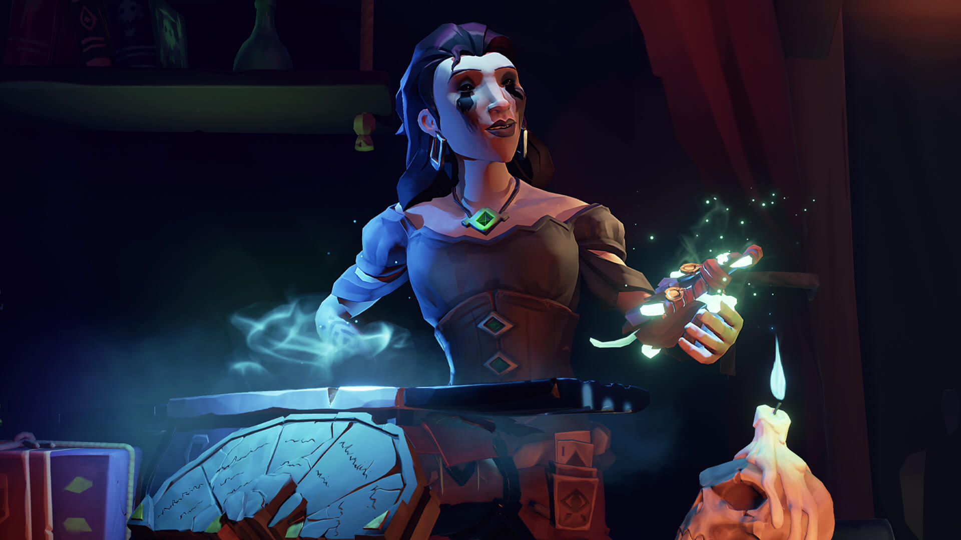 Descubra os segredos do passado em 'The Rogue's Legacy', a décima aventura de Sea of ​​Thieves, ao vivo até 22 de dezembro!