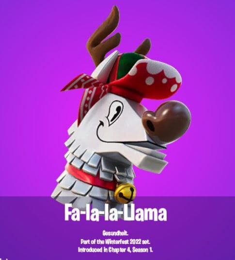 Acessório para as costas Fa-la-la-Llama