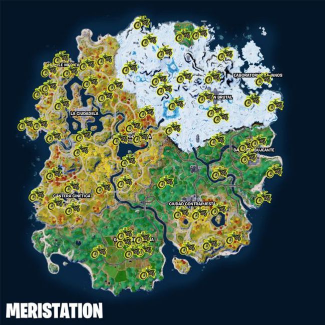 Fortnite: um método rápido e fácil de obter muitos pontos de manobra com Dirt Bikes