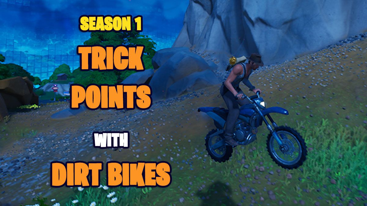 Fortnite: um método rápido e fácil de obter muitos pontos de manobra com Dirt Bikes