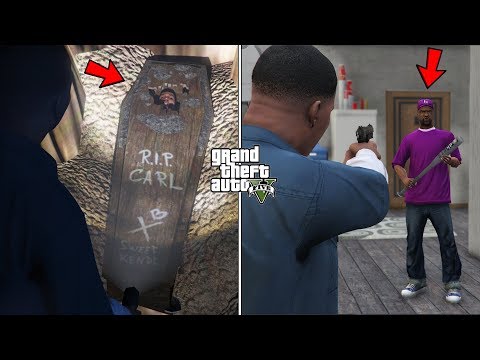 Eu encontrei o túmulo de CJ em GTA 5 (Carl Johnson's Safehouse Unlocked) Eu encontrei o túmulo de CJ em GTA 5 (Carl Johnson's Safehouse Unlocked)