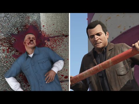 GTA 5 Michael mata Franklin na missão final GTA 5 Michael mata Franklin na missão final