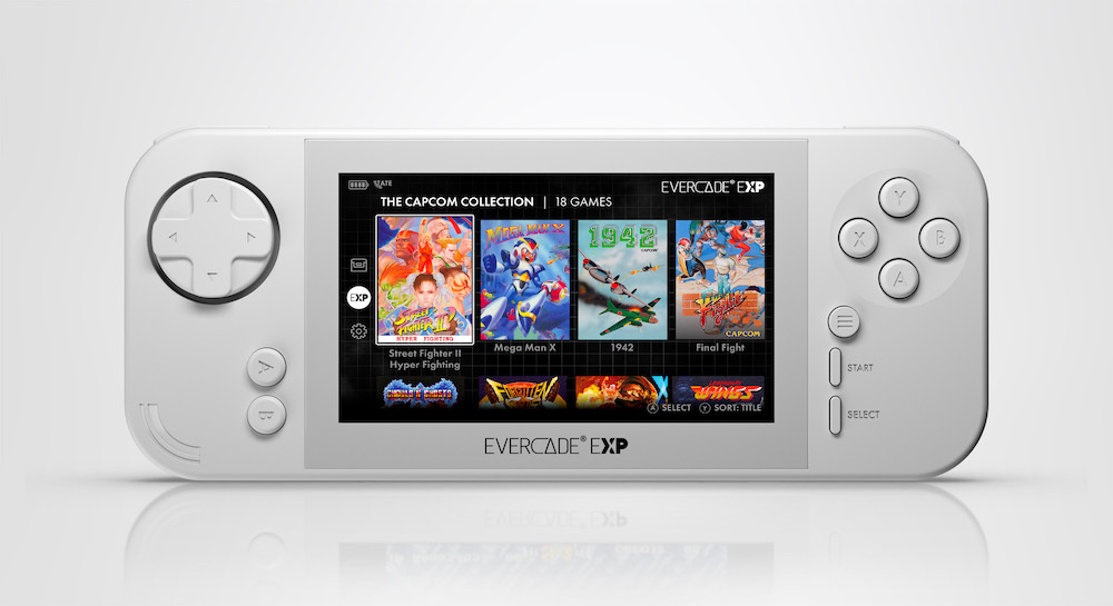 Coleção Evercade EXP Capcom