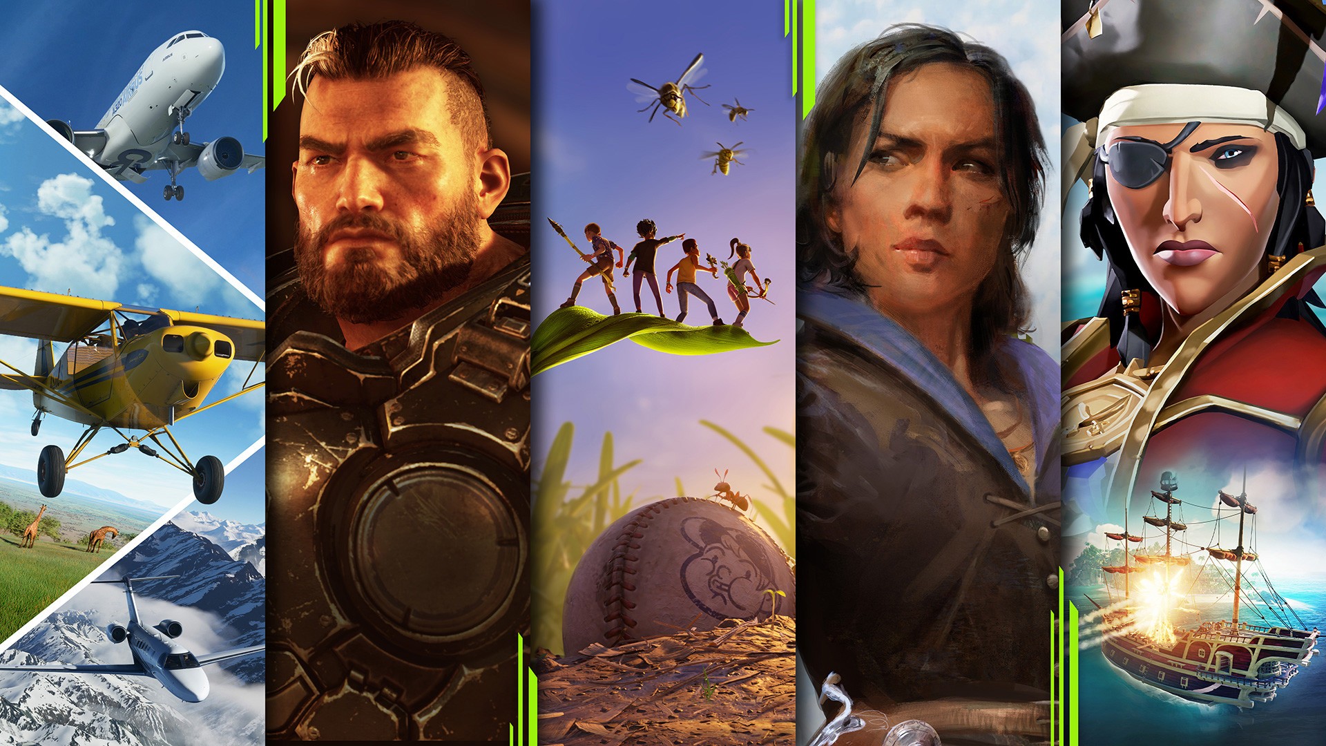 Recurso de montagem do Xbox Game Pass