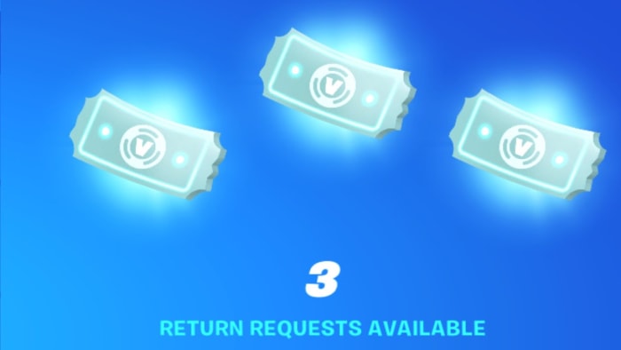 Bilhetes de Retorno do Fortnite