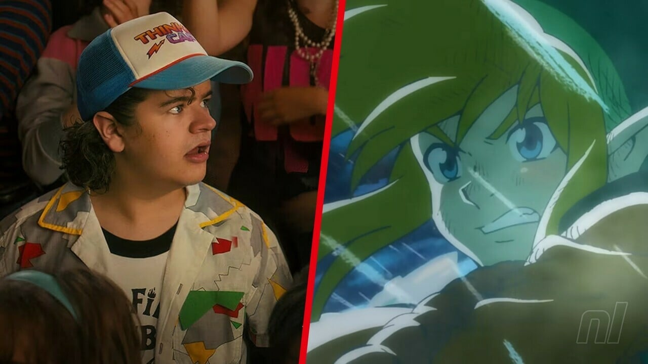 Random: Dustin de Stranger Things quer ver um filme animado de Legend Of Zelda