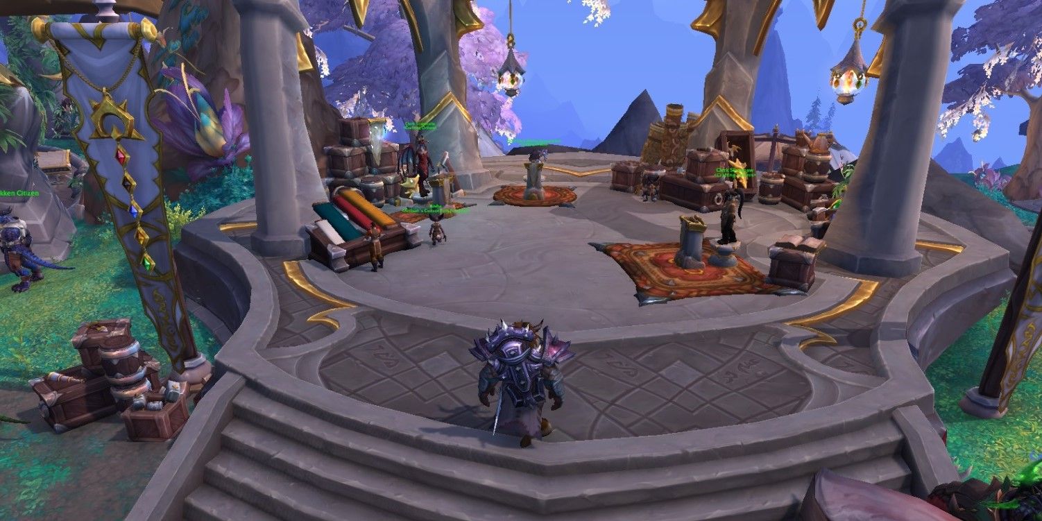 World of Warcraft Dragonflight Crafting Order Vendor