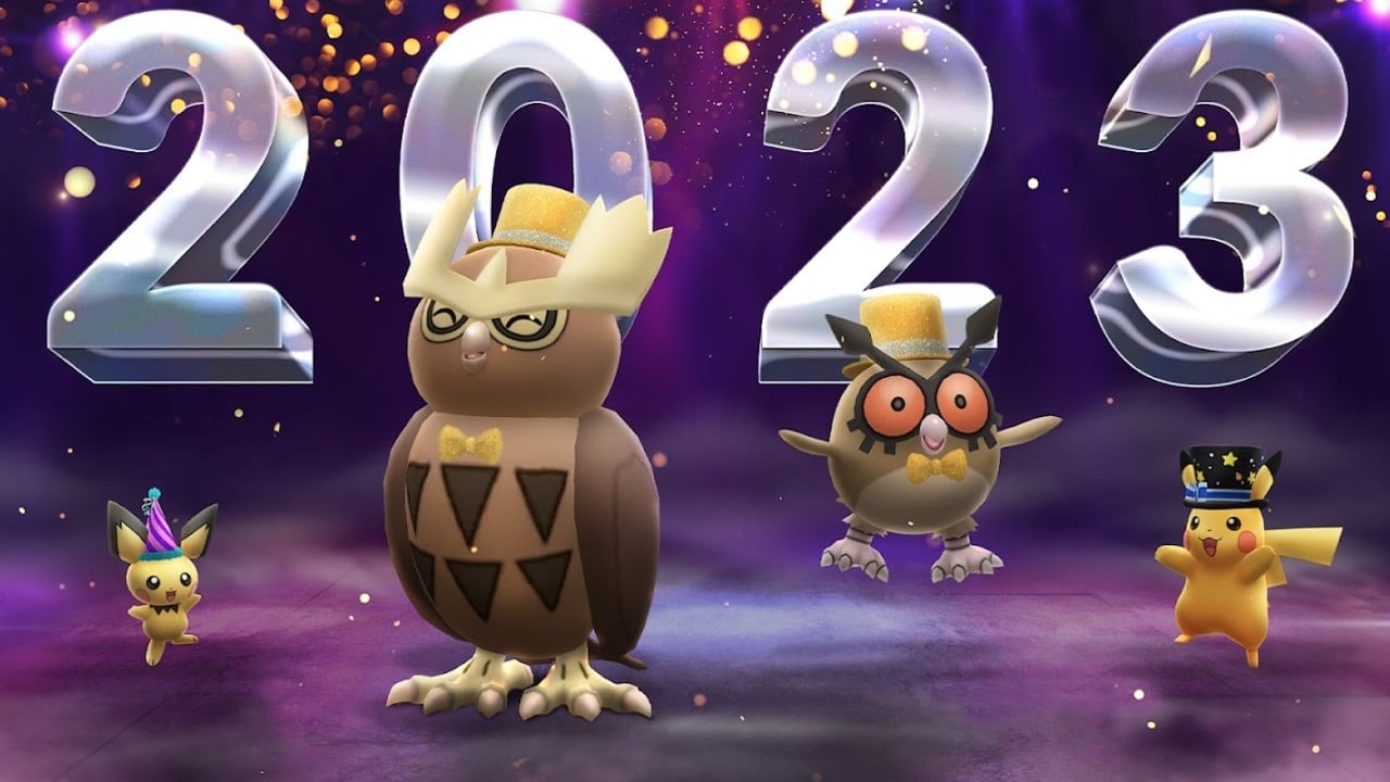 O evento de ano novo do Pokémon GO em 2023 adiciona novos Pokémon fantasiados, itens de avatar e muito mais