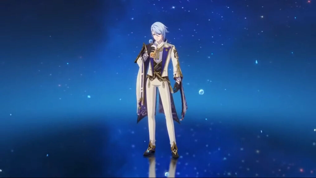 5 razões pelas quais Kamisato Ayato deve ser seu próximo marido de Genshin Impact Kamisato Ayato bebendo chá de boba em Genshin Impact