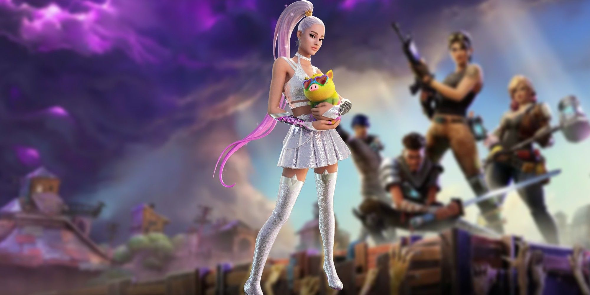 ariana grande no fortnite