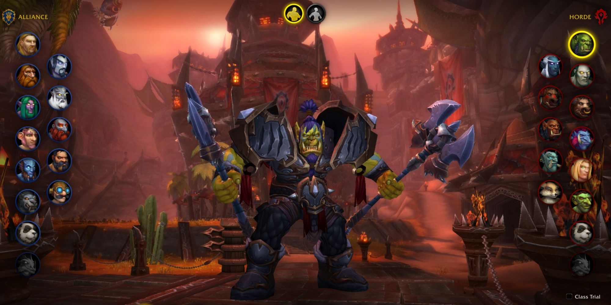 World Of Warcraft Dragonflight Protection Warrior Criação de personagem