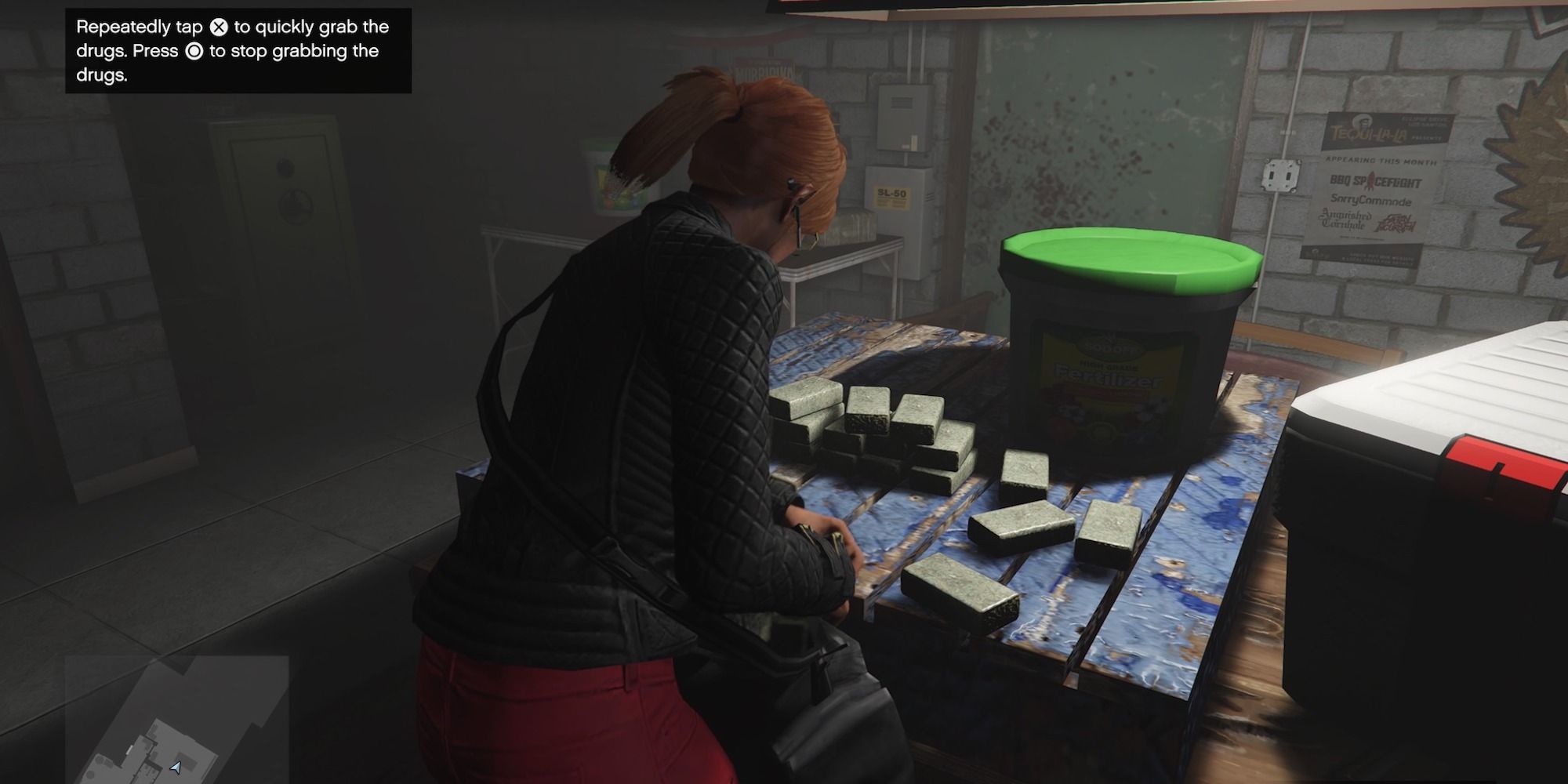 Roubando Weed do MC perdido GTA Online