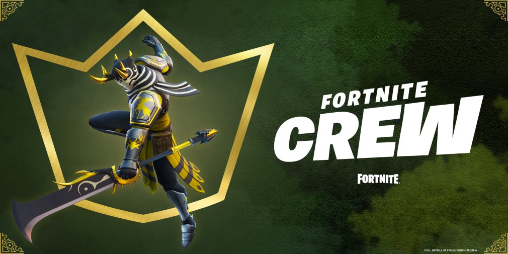 O Crew Pack de janeiro de 2023 do Fortnite contará com o conjunto de cosméticos Gildhart