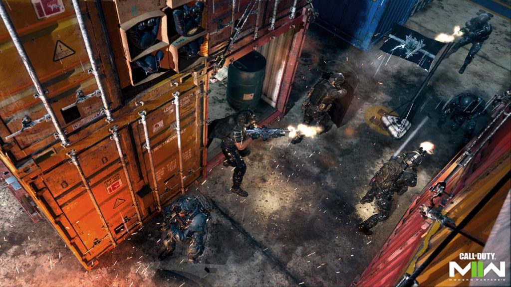 MW2 Close Quarters Shipment Bom mapa para mortes à queima-roupa