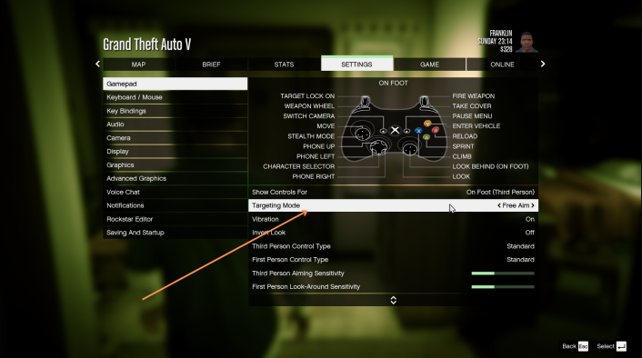 Como ativar o Aim Assist para GTA 5