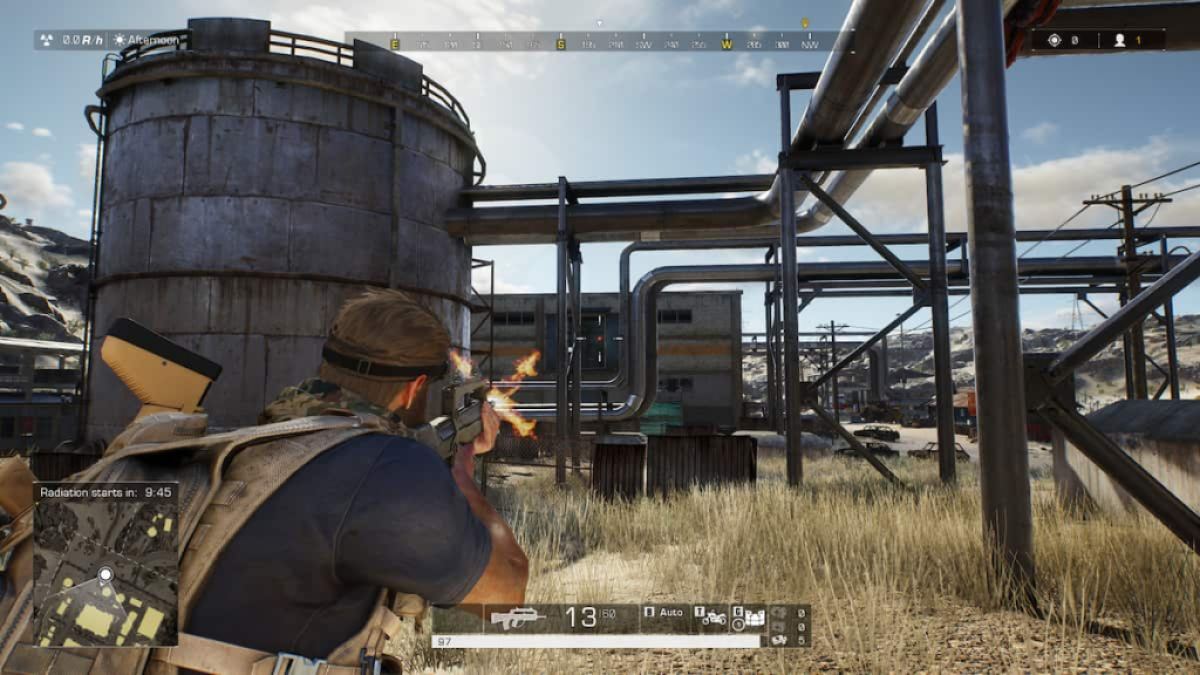 Jogo de tiro Ring of Elysium Battle Royale