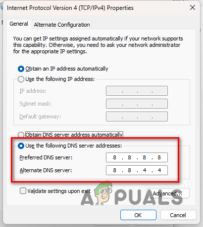 Mudando Servidor DNS