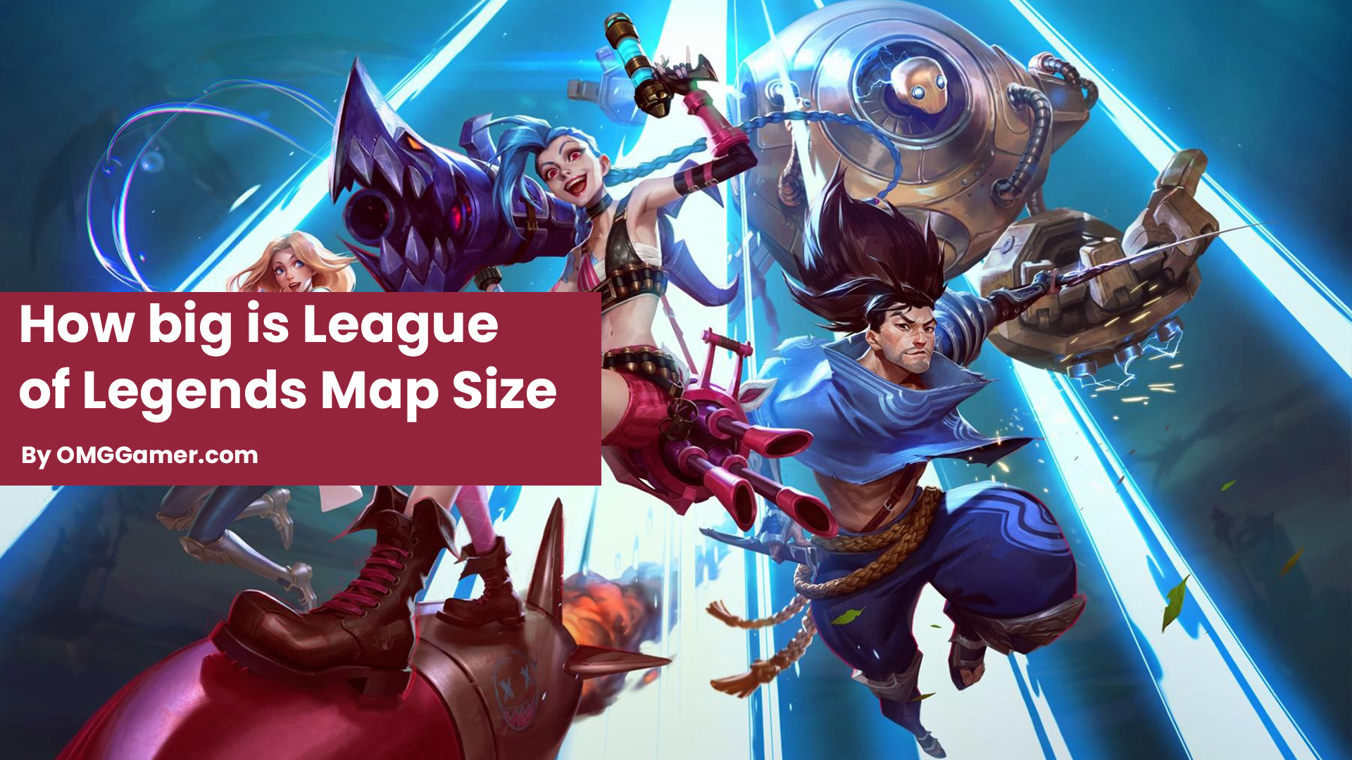Qual é o tamanho do mapa de League of Legends
