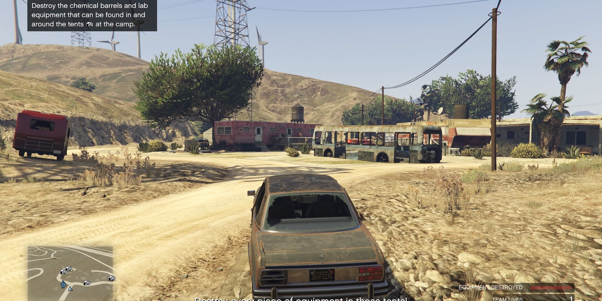 grand theft auto online chegando no acampamento hippie