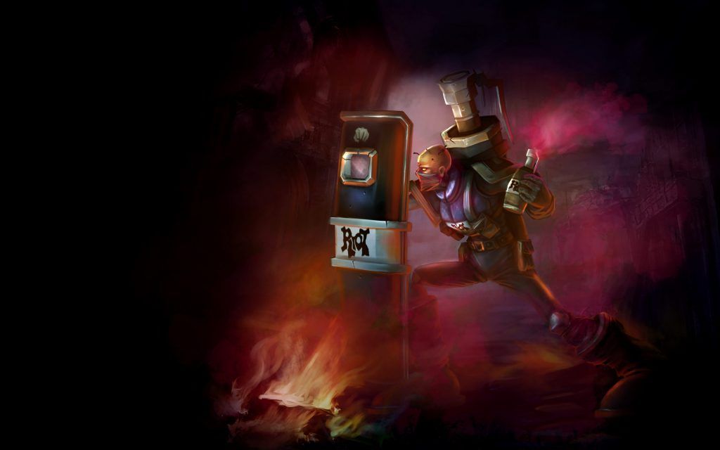 8 skins mais raras de League of Legends que você provavelmente nunca terá nesta vida Esquadrão de motim chamuscado