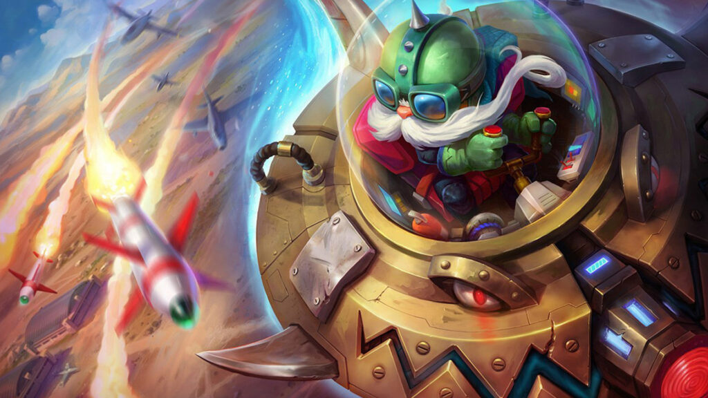 8 skins mais raras de League of Legends que você provavelmente nunca terá nesta vida Arte inicial de League of Legends UFO Corki