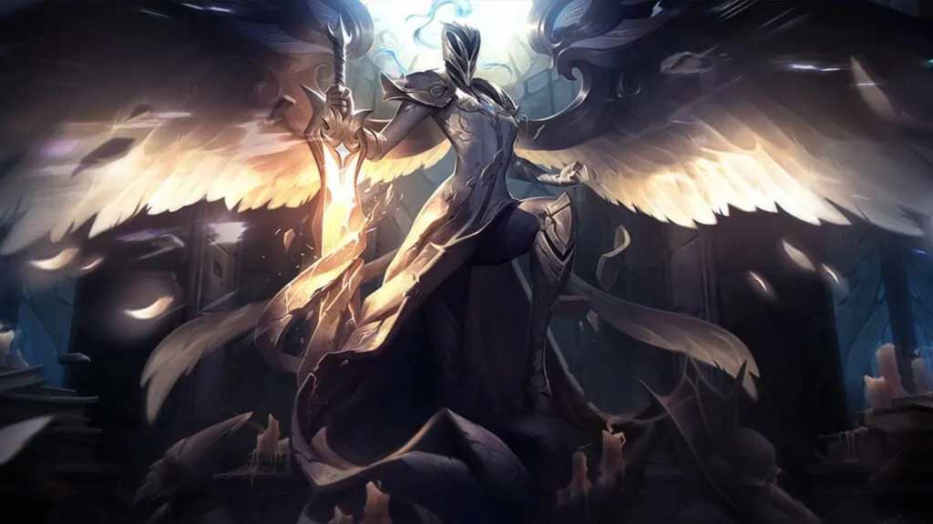 8 skins mais raras de League of Legends que você provavelmente nunca terá nesta vida Arte de respingos de prata Kayle
