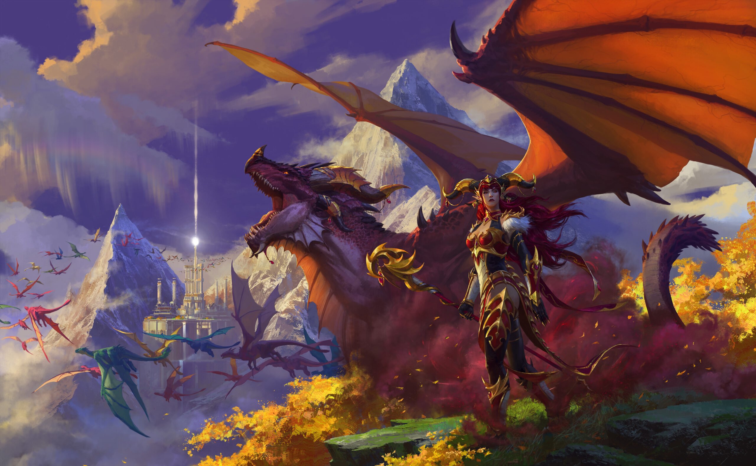 A Blizzard lançou o roteiro de World of Warcraft Dragonflight para 2023