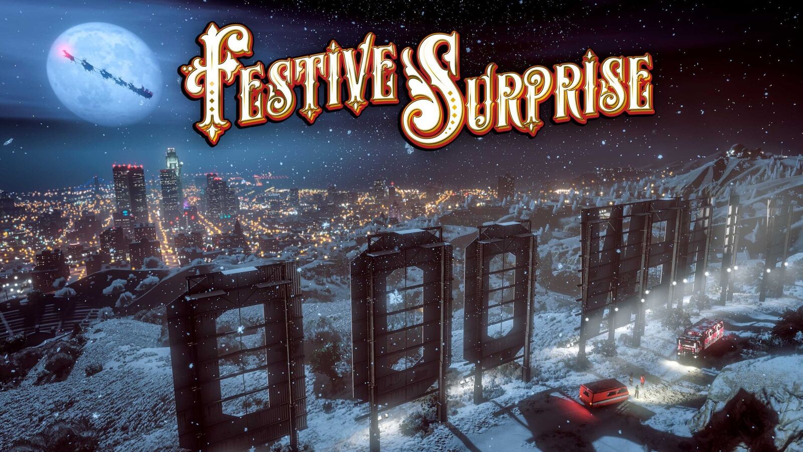 As guloseimas de Natal do GTA Online incluem ser assaltado por The Gooch