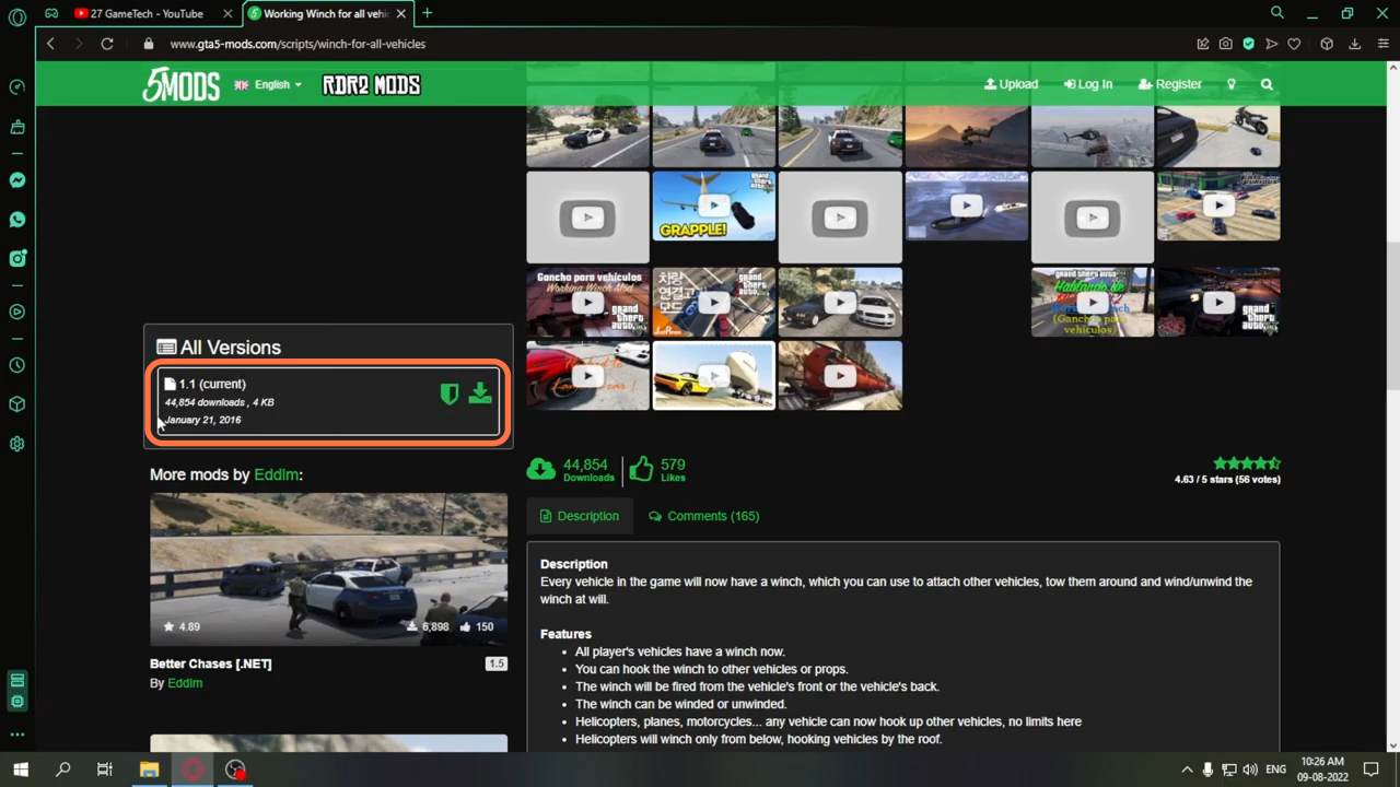 Como instalar o guincho de trabalho para todos os veículos em GTA 5