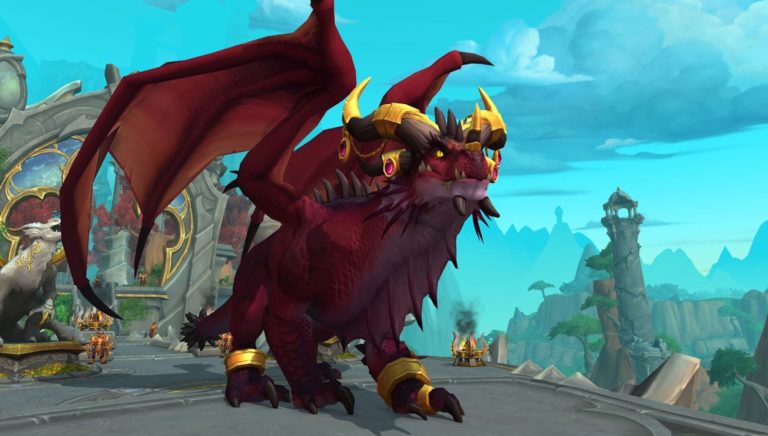 Como minerar e erva montado no WoW Dragonflight