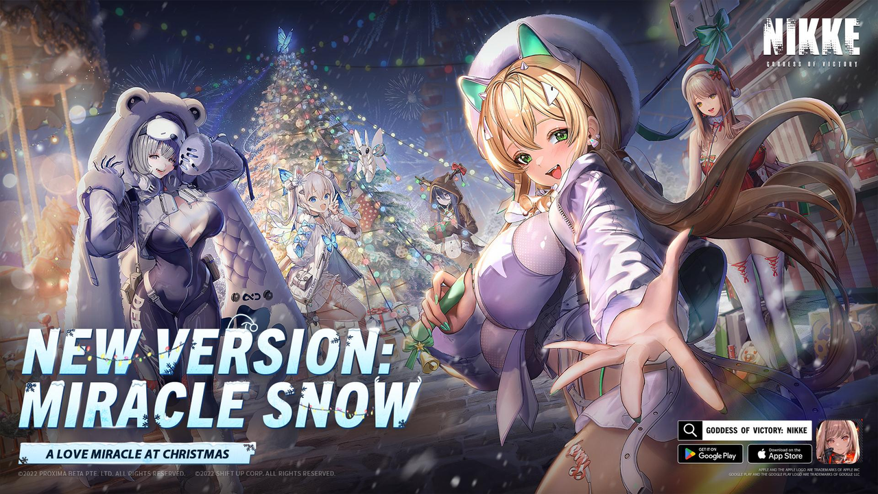 É Natal na nova atualização GODDESS OF VICTORY: NIKKE!