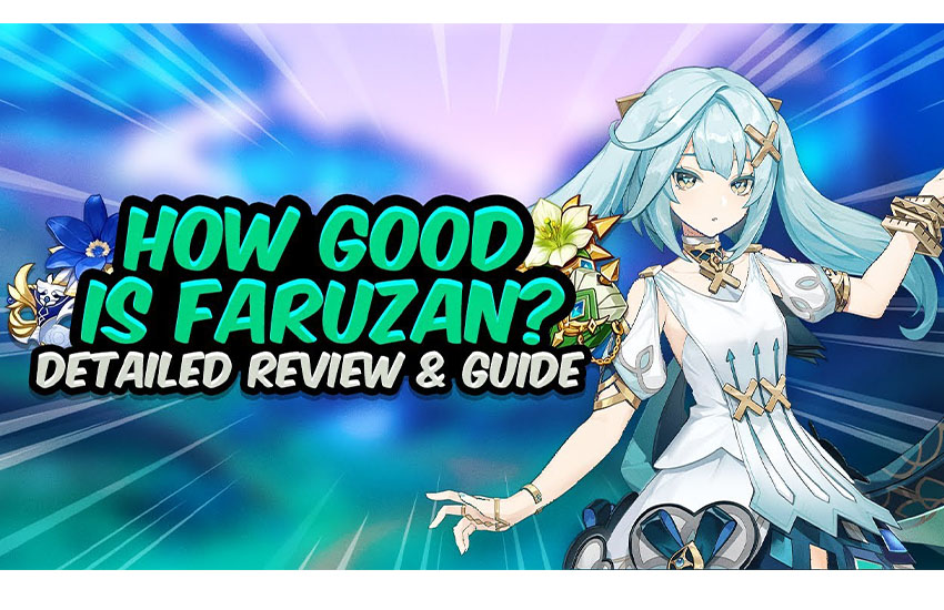 Genshin Impact Faruzan construído para C0-C6