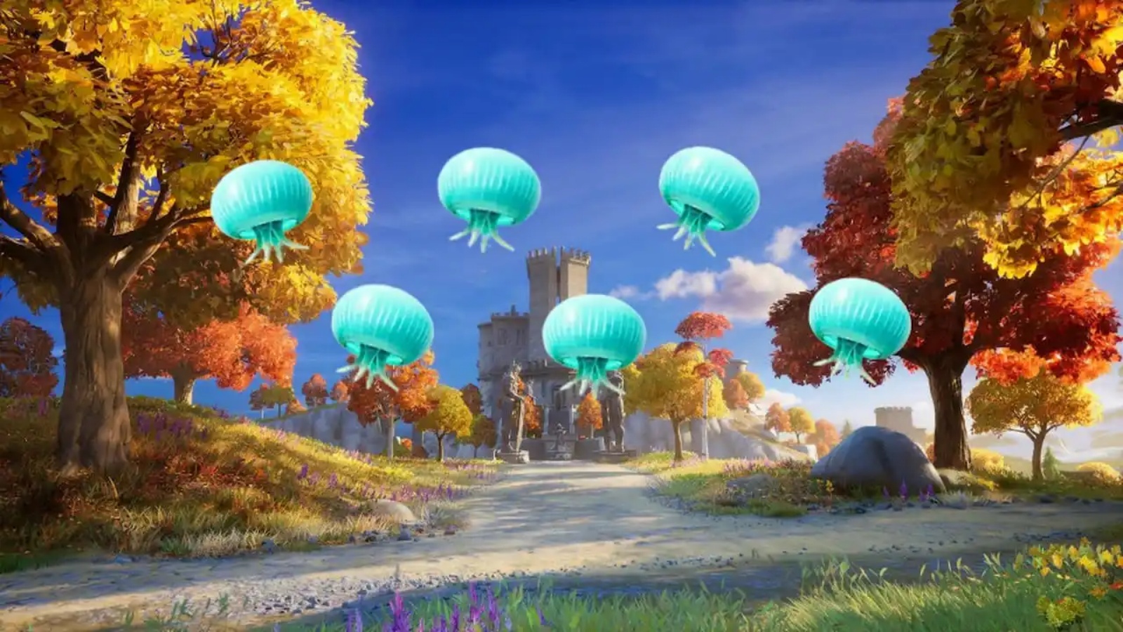Localização do Fortnite Sky Jellies e desafio da Semana 4 explicados