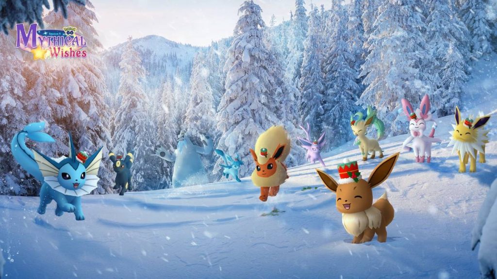 Pokémon GO Férias de Inverno Eevee