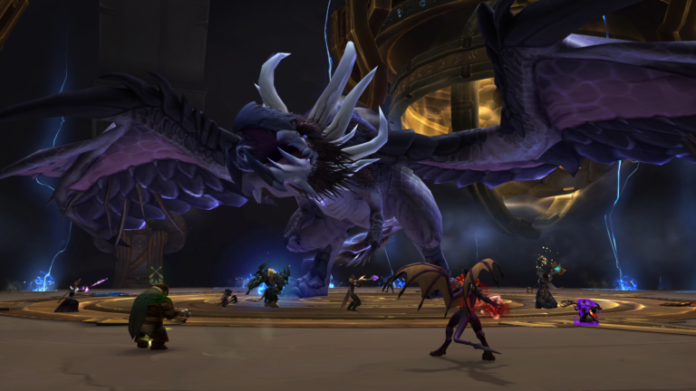 Primeira composição de ataque Raszageth do mundo no World of Warcraft Dragonflight