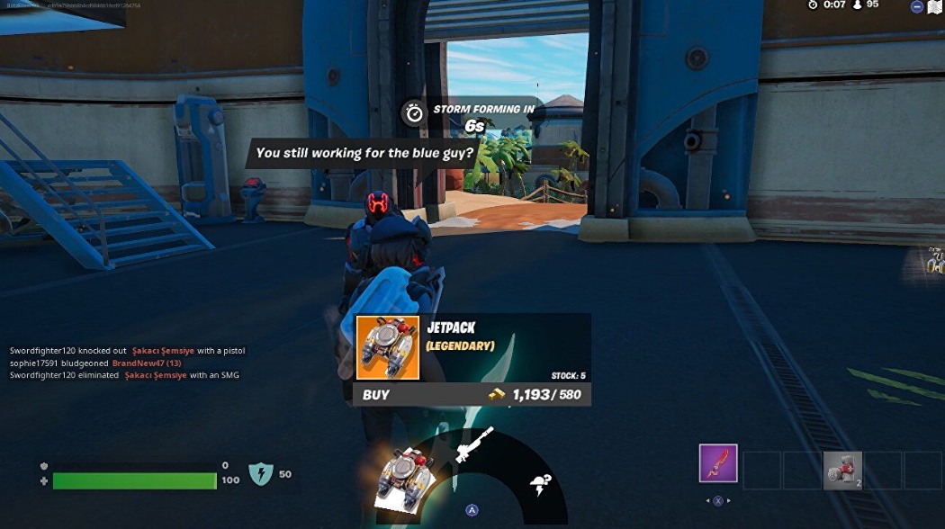 Como obter Jetpacks em Fortnite