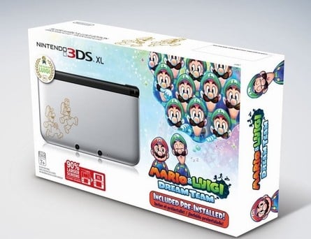 Ano de Luigi Dream Team 3DS XL