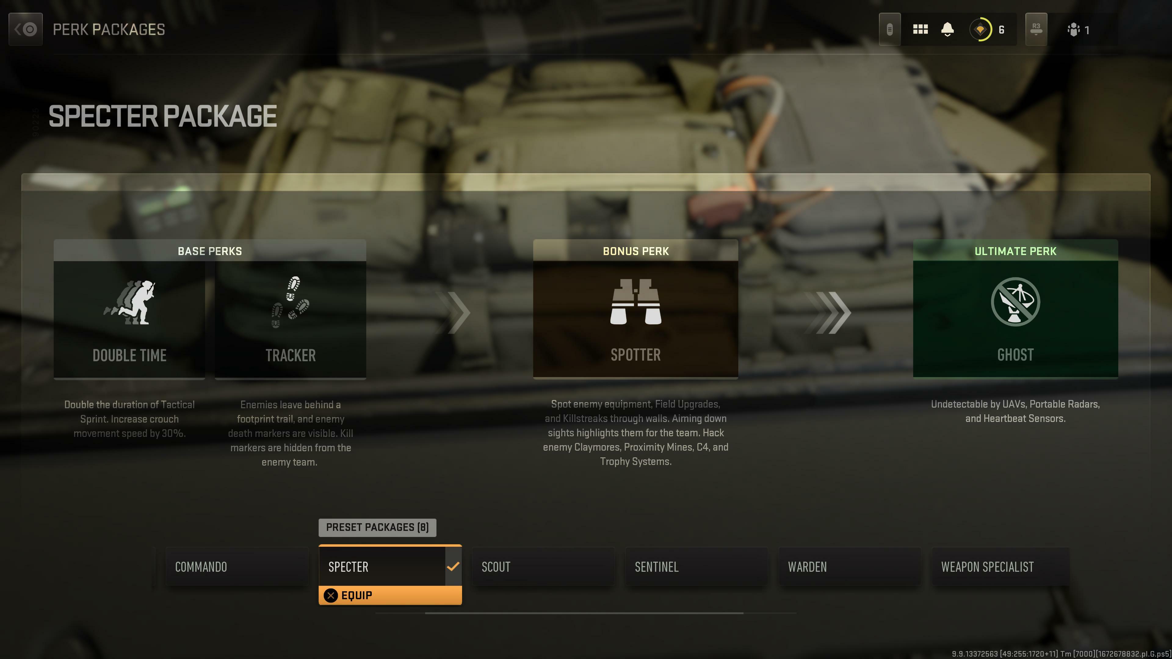 Spectre Extra-Paket Warzone 2.0