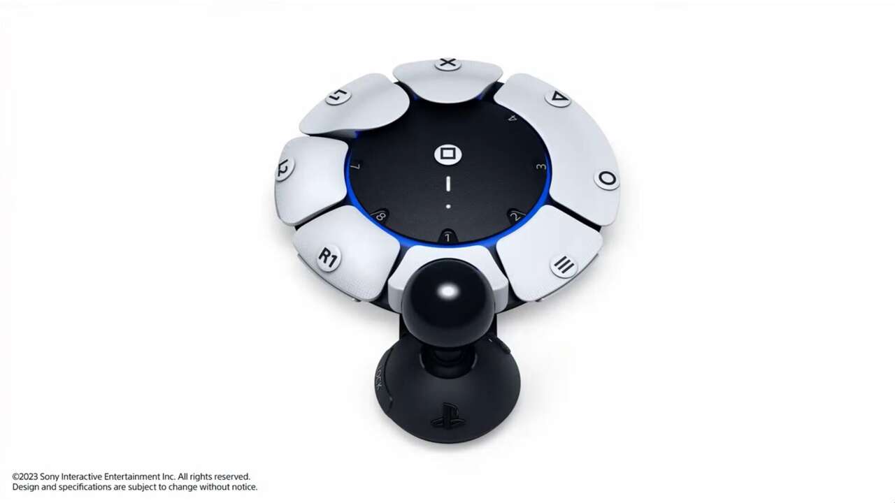 Sony anuncia o projeto Leonardo do PS5, um controlador de acessibilidade personalizável