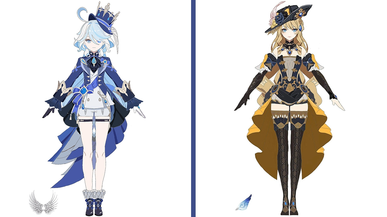 Primeiro vazamento de modelo de personagem de Fontaine provoca a nação Steampunk de Genshin Impact caracteres-fontaine-vazados