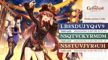 Genshin Impact Codes
