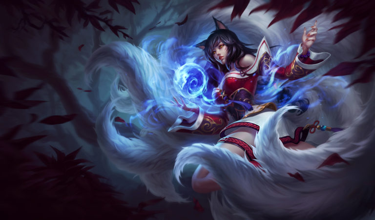 Todas as splash arts atualizadas de Ahri em League of Legends