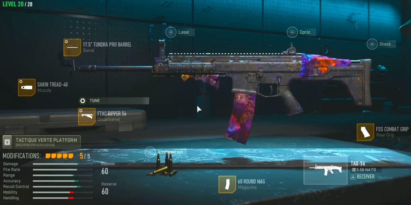 Carregamento TAQ-56 em Warzone 2 Temporada 1 Proveniente do YouTuber Klubo