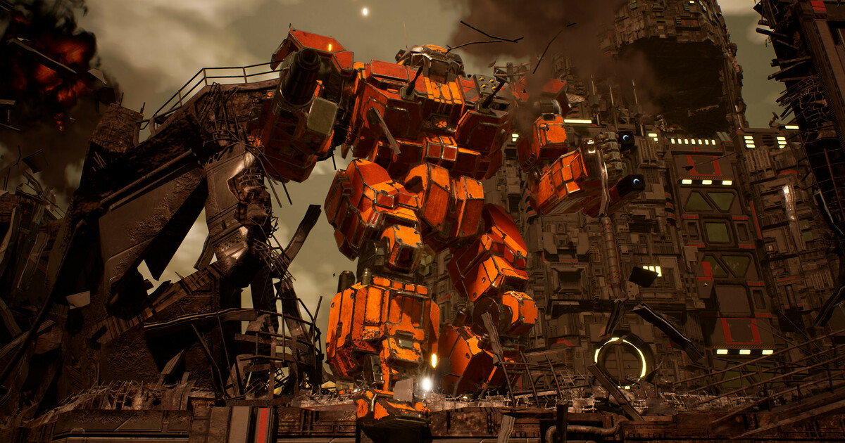 Há um novo jogo MechWarrior para um jogador em andamento