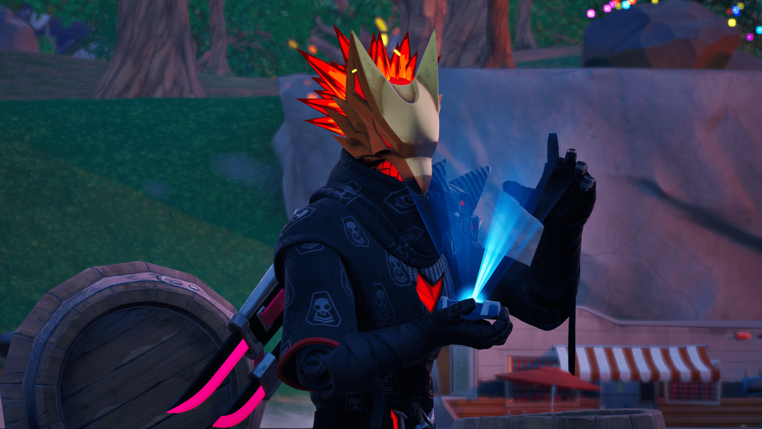 fortnite Personagem Fortnite selecionando um aumento