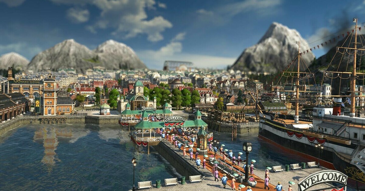 Anno 1800, construtor de cidades da era da Revolução Industrial, chegará aos consoles em março