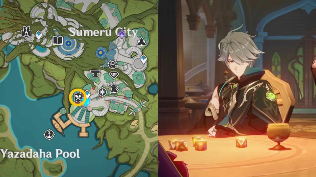 5 melhores locais de desejo de Alhaitham em Genshin Impact Lambad's Tavern em Genshin Impact